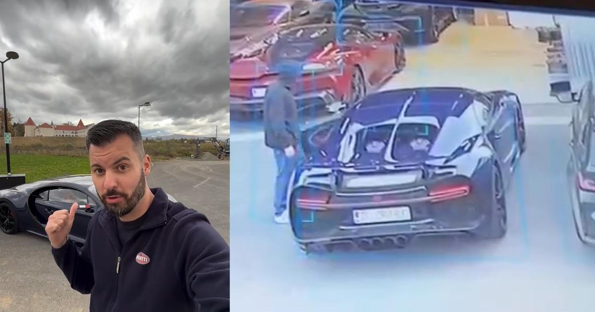 Šéfovi Bugatti ukradli Chiron za 74 milionů kvůli jeho „blbosti“. Zloděje stíhal až do Rakouska